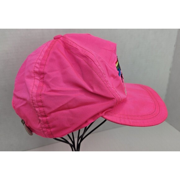 G.O. Gary Ormsby Racing Hat Pink One Size Top Fuel Drag Racing NHRA 1989 Vintage - Picture 6 of 7
